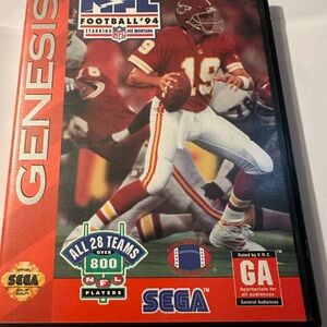 Sega Genesis NFL Football '94 CIB